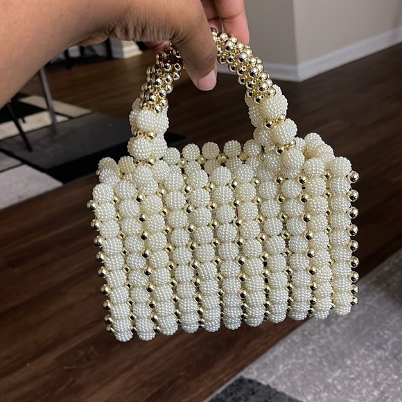 ✨Mini Beaded Satchel Bag✨ - Picture 8 of 10